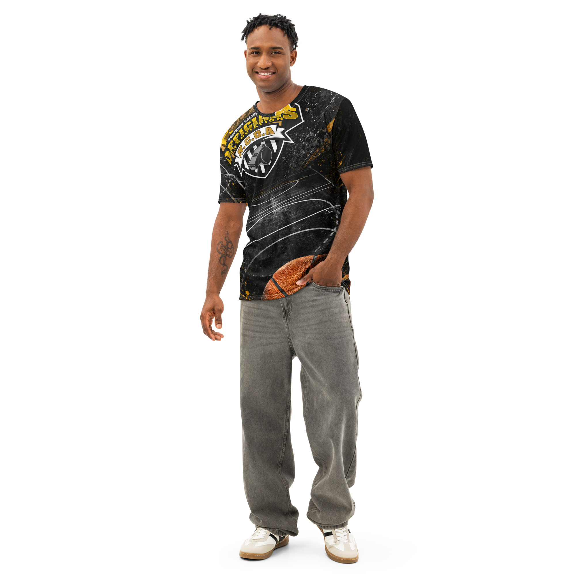 Wild-Dee NCOA Men's Cotton Crew Neck T-Shirt